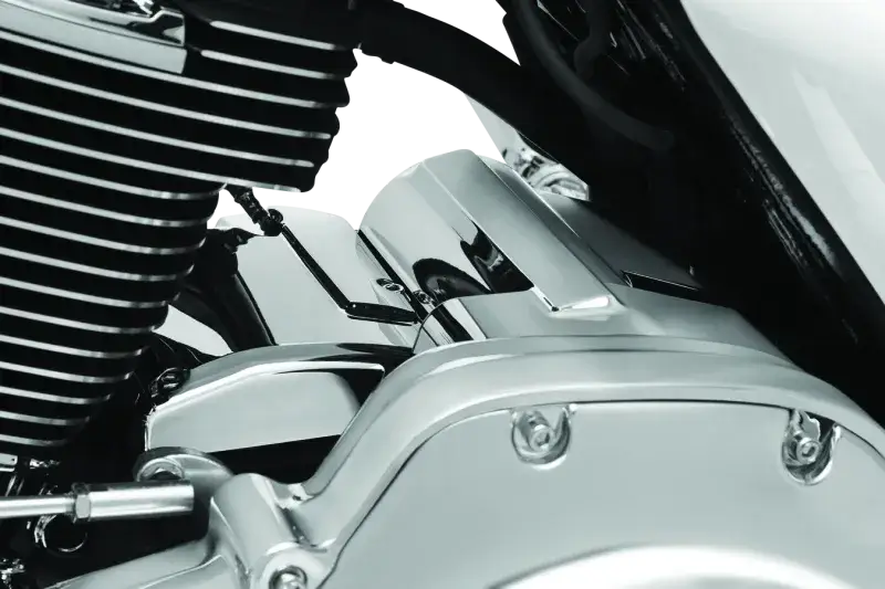 Kuryakyn Precision Transmission Top Cover 17-Up Touring Models Chrome - RV and Auto Parts