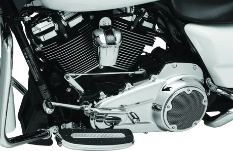 Kuryakyn Precision Transmission Top Cover 17-Up Touring Models Chrome - RV and Auto Parts