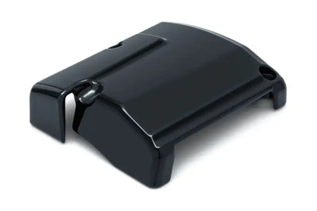 Glossy black plastic cover for Kuryakyn Precision Transmission Top Cover Black 6445