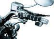 Kuryakyn Premium ISO Grip With Contoured Throttle Boss Throttle-By-Wire Chrome - 6343 - Controls