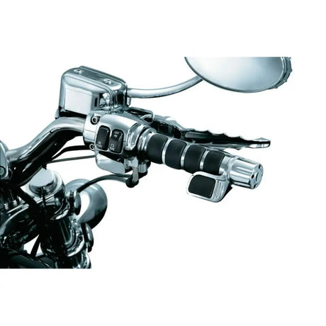 Kuryakyn Premium ISO Grip With Throttle Boss Dual Cable Chrome - 6342 - Controls