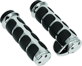 Kuryakyn Premium ISO Grips Without Throttle Boss Throttle-By-Wire Chrome - 6227 - Controls