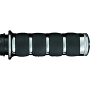 Kuryakyn 6227 Kuryakyn Premium ISO Grips Without Throttle Boss Throttle-By-Wire Chrome - 6227