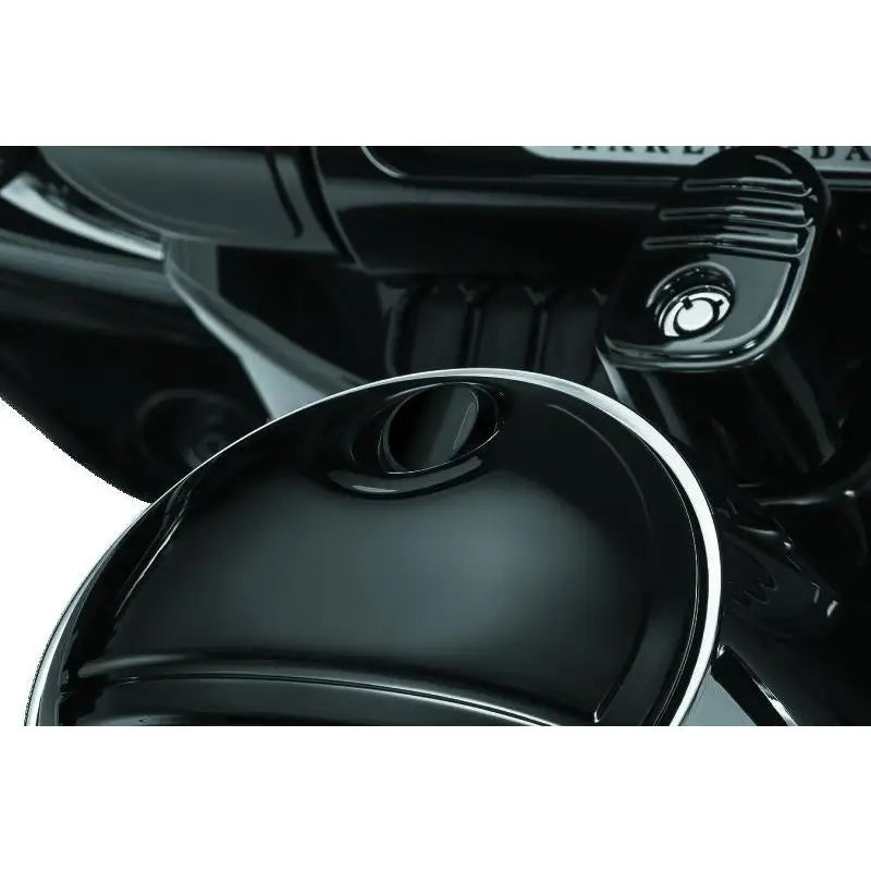 Kuryakyn 7428 Kuryakyn Push Button Fuel Door Latch Chrome - 7428