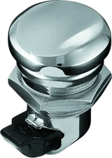 Kuryakyn Push-Button Fuel Door Latch Chrome - RV and Auto Parts