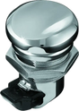 Kuryakyn Push-Button Fuel Door Latch Chrome - RV and Auto Parts