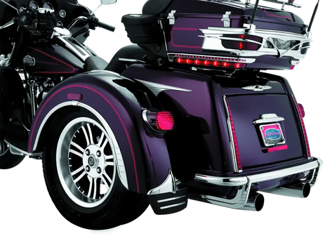 Kuryakyn Rear Bumper Accents For Trikes Chrome - Kuryakyn
