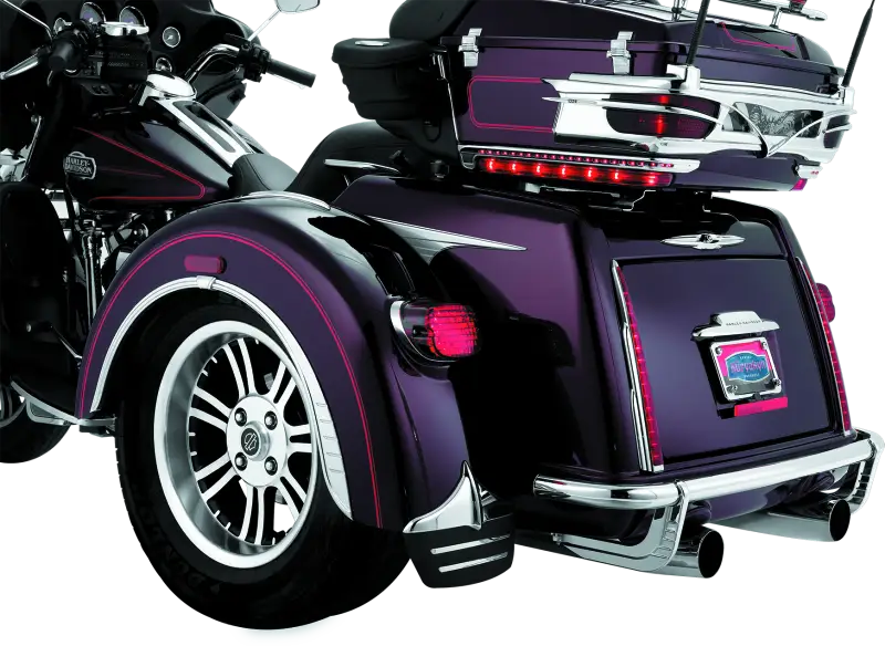 Kuryakyn Rear Bumper Accents For Trikes Chrome - Kuryakyn