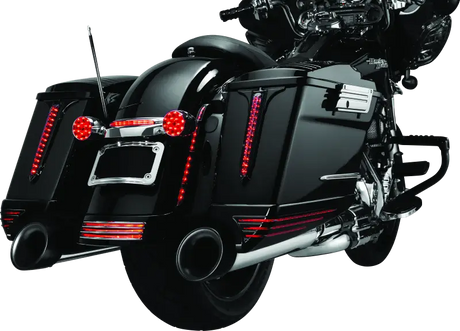 Kuryakyn Rear Fender Accents FLHX & FLTR Models Chrome - Kuryakyn