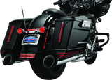 Kuryakyn Rear Fender Accents FLHX & FLTR Models Chrome - Kuryakyn