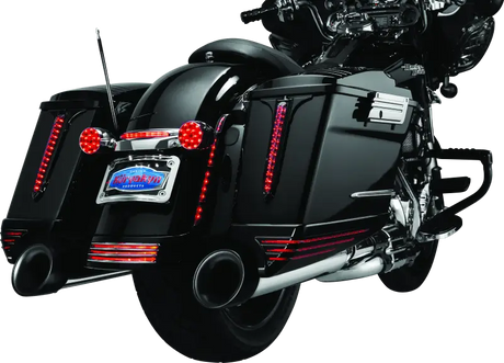 Kuryakyn Rear Fender Accents FLHX & FLTR Models Chrome - Kuryakyn