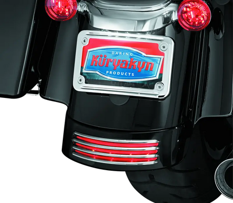 Kuryakyn Rear Fender Accents FLHX & FLTR Models Chrome - Kuryakyn
