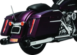 Kuryakyn Rear Fender Accents FLHX & FLTR Models Chrome - Kuryakyn