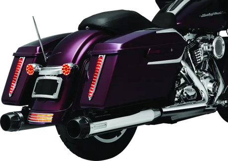Kuryakyn Rear Fender Accents FLHX & FLTR Models Chrome - Kuryakyn