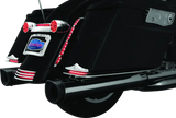 Kuryakyn Rear Fender Accents FLHX & FLTR Models Chrome - Kuryakyn