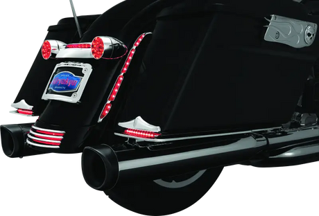 Kuryakyn Rear Fender Accents FLHX & FLTR Models Chrome - Kuryakyn