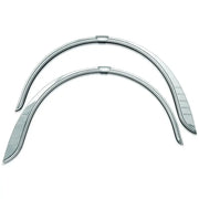 Kuryakyn 7214 Kuryakyn Rear Fender Flares For Trikes Chrome - 7214