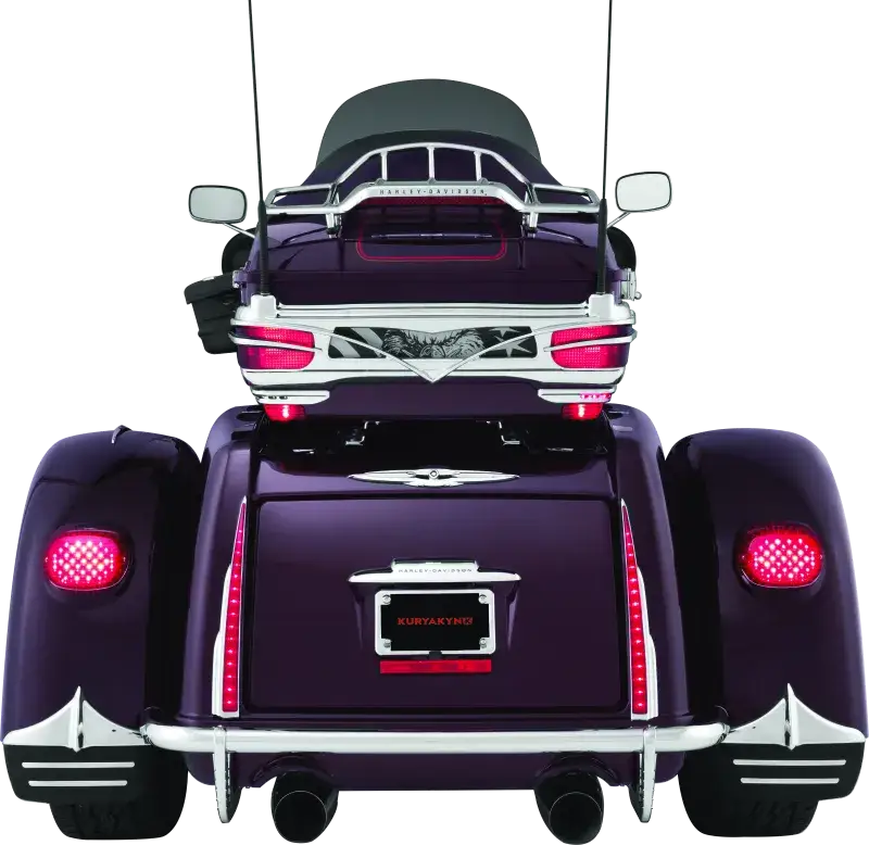 Kuryakyn Rear Light Bars For Trikes Chrome - RV and Auto Parts