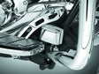 Kuryakyn Rear Master Cylinder Cover 99-07 Touring, 00-17 Softail Models Chrome - Kuryakyn