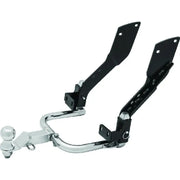 Kuryakyn 7657 Kuryakyn Receiver Hitch 14-up Touring Models Black & Chrome - 7657