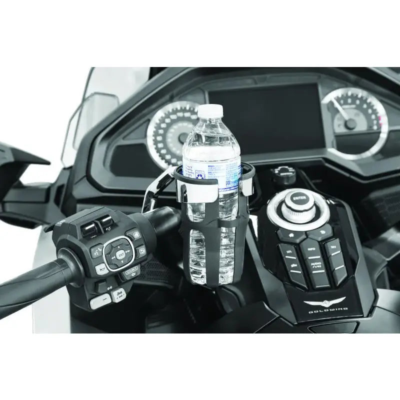 Kuryakyn 6494 Kuryakyn Reflex Drink Handlebar Honda Goldwing DCT Left Side Mount Chrome - 6494