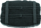 Black tactical cushion with straps for Kuryakyn Removable Luggage Backrest Pad