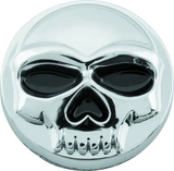Kuryakyn Replacement Zombie Windshield Emblem Chrome - 1189 - Exterior Styling