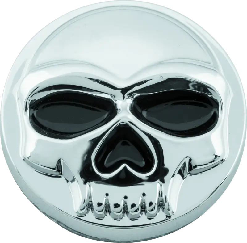 Kuryakyn Replacement Zombie Windshield Emblem Chrome - 1189 - Exterior Styling