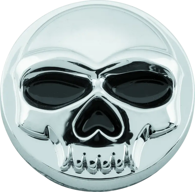 Kuryakyn Replacement Zombie Windshield Emblem Chrome - 1189 - Exterior Styling