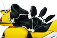 Kuryakyn Rider Backrest Honda GL1800 01-10 Models Chrome - Kuryakyn
