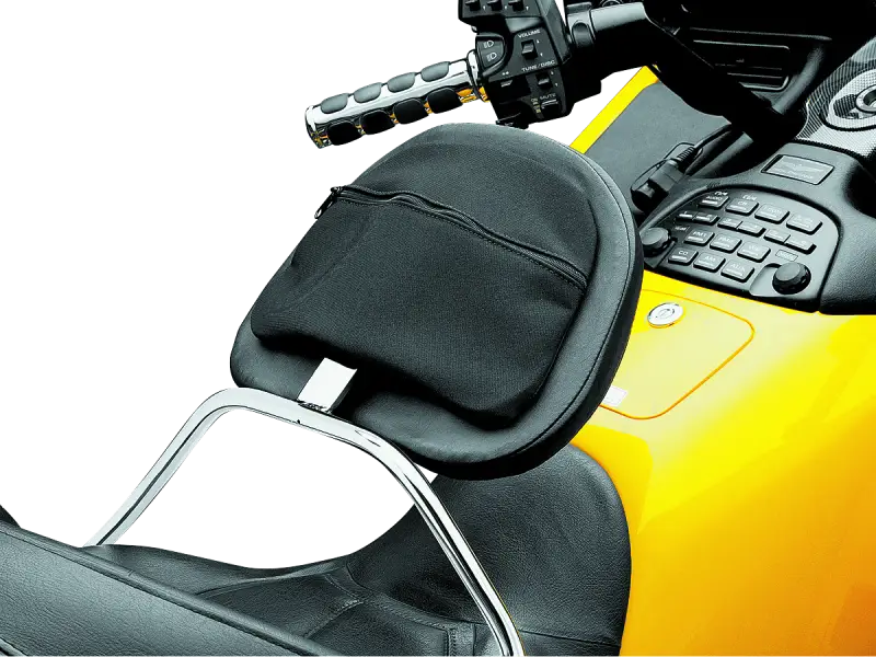 Kuryakyn Rider Backrest Honda GL1800 01-10 Models Chrome - Kuryakyn