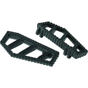 Kuryakyn 3595 Kuryakyn Riot Floorboards Satin Black - 3595