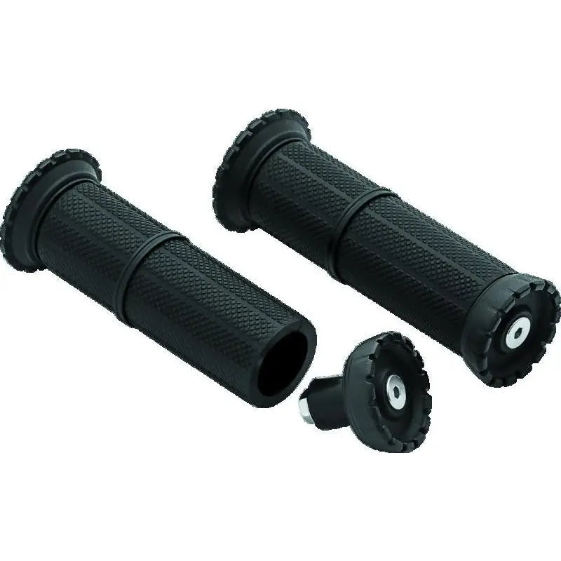Kuryakyn 3587 Kuryakyn Riot Universal Grips 7/8in Satin Black - 3587
