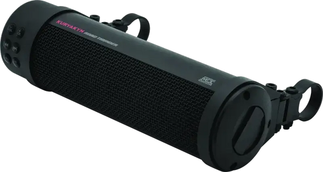 Kuryakyn Road Thunder Plus Sound Bar Satin Black - Audio