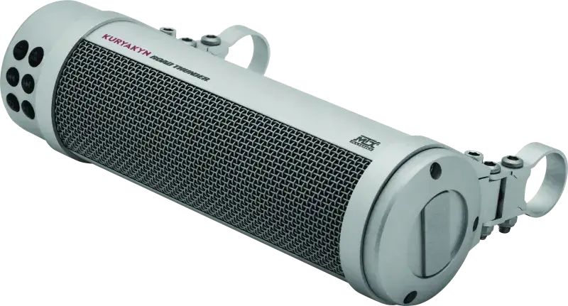 Kuryakyn Road Thunder Plus Sound Bar Satin Silver - Audio