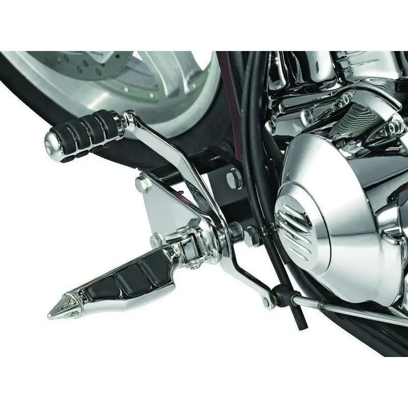 Kuryakyn 8852 Kuryakyn Round Shift Peg Cover Honda Chrome - 8852