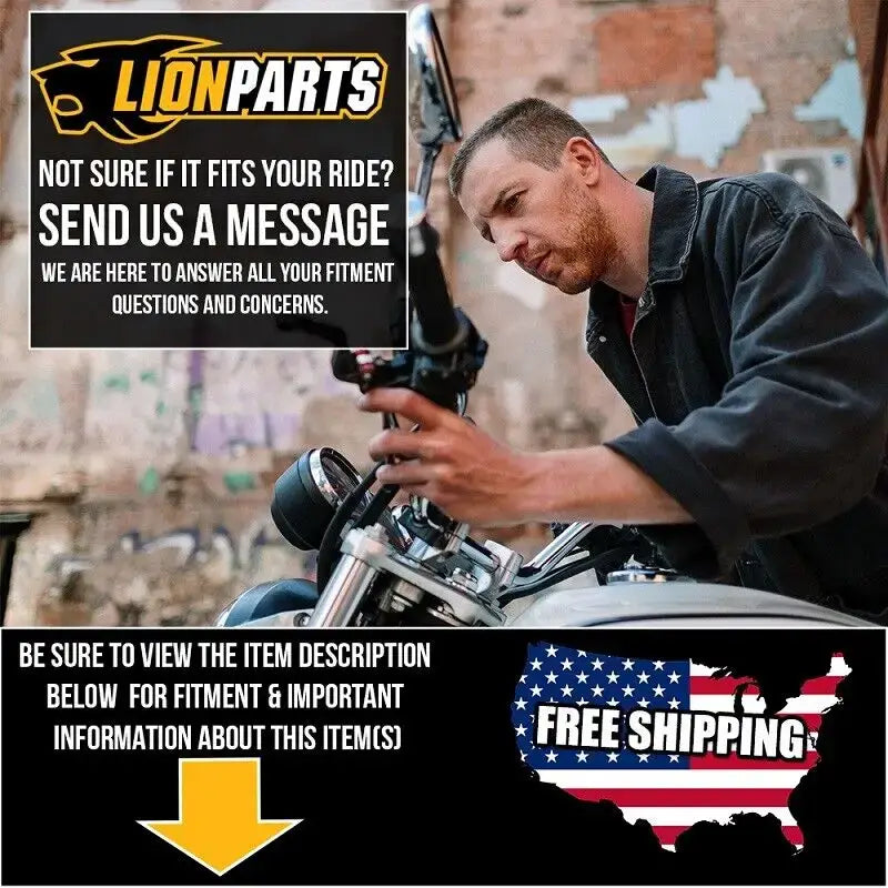 Motorcycle parts ad showing Gold Wing Air Deflectors for Kuryakyn Replacement VHB Kit