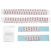 Adhesive strips and alcohol pad for Gold Wing air deflectors installation