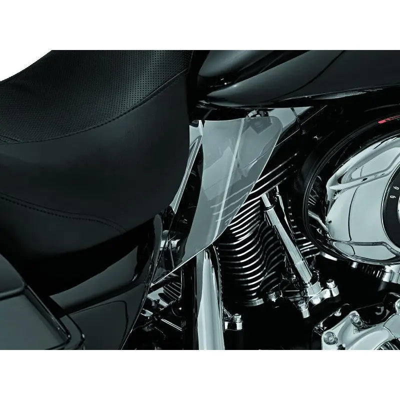 Kuryakyn 1196 Kuryakyn Saddle Shields Heat Deflectors 08 Touring Smoke - 1196
