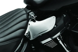Kuryakyn Saddle Shields Heat Deflectors 18-Up Softail Models Smoke - RV and Auto Parts