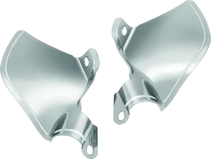 Kuryakyn Saddle Shields Heat Deflectors 18-Up Softail Models Smoke - RV and Auto Parts