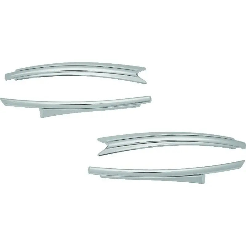Kuryakyn 5670 Kuryakyn Saddlebag Top Trim Indian Chrome - 5670