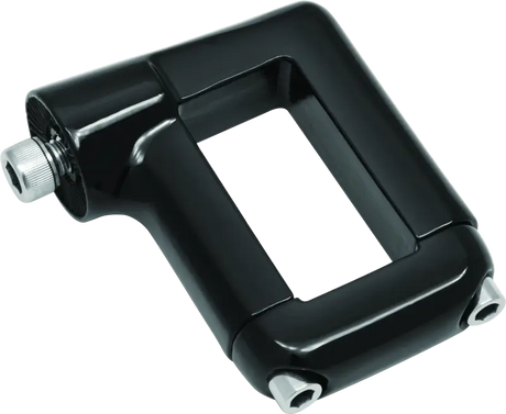 Kuryakyn Side Mount License Plate Clamp Black - Kuryakyn