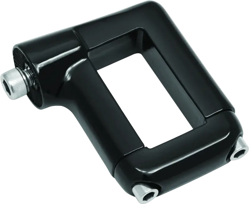 Kuryakyn Side Mount License Plate Clamp Black - Kuryakyn