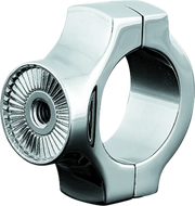 Kuryakyn Side Mount License Plate Clamp Chrome - Kuryakyn