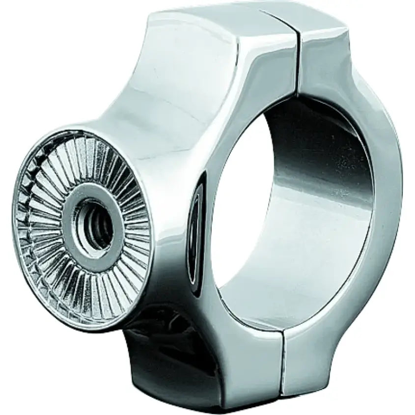 Kuryakyn Side Mount License Plate Clamp Chrome - Kuryakyn