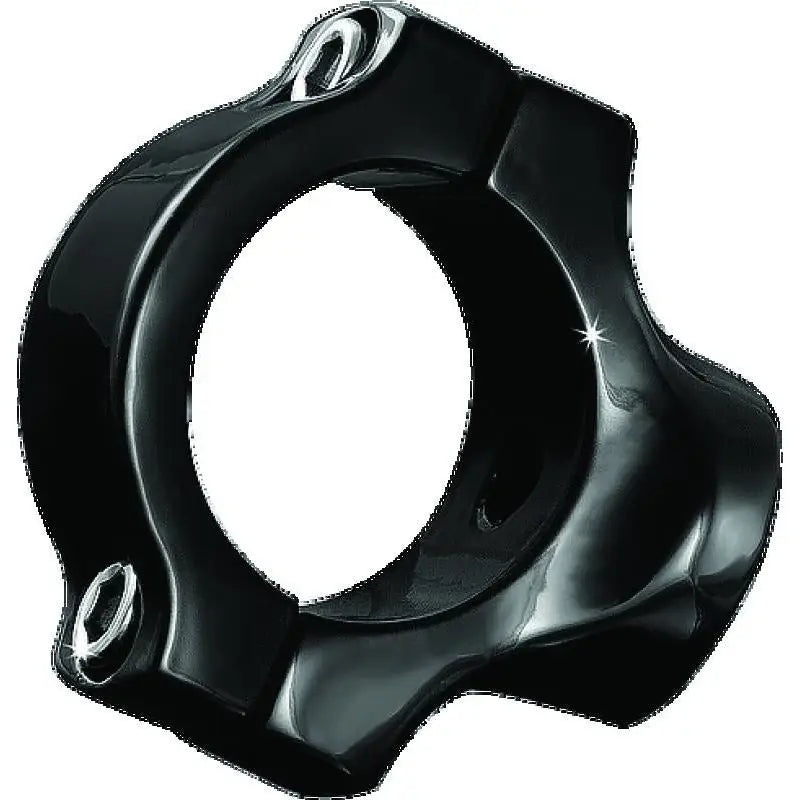 Kuryakyn 3121 Kuryakyn Side Mount License Plate Holder Clamp 18-Up Softails Gloss Black - 3121