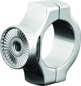 Kuryakyn Side Mount License Plate Holder Clamp 86-17 Softails Chrome - Kuryakyn