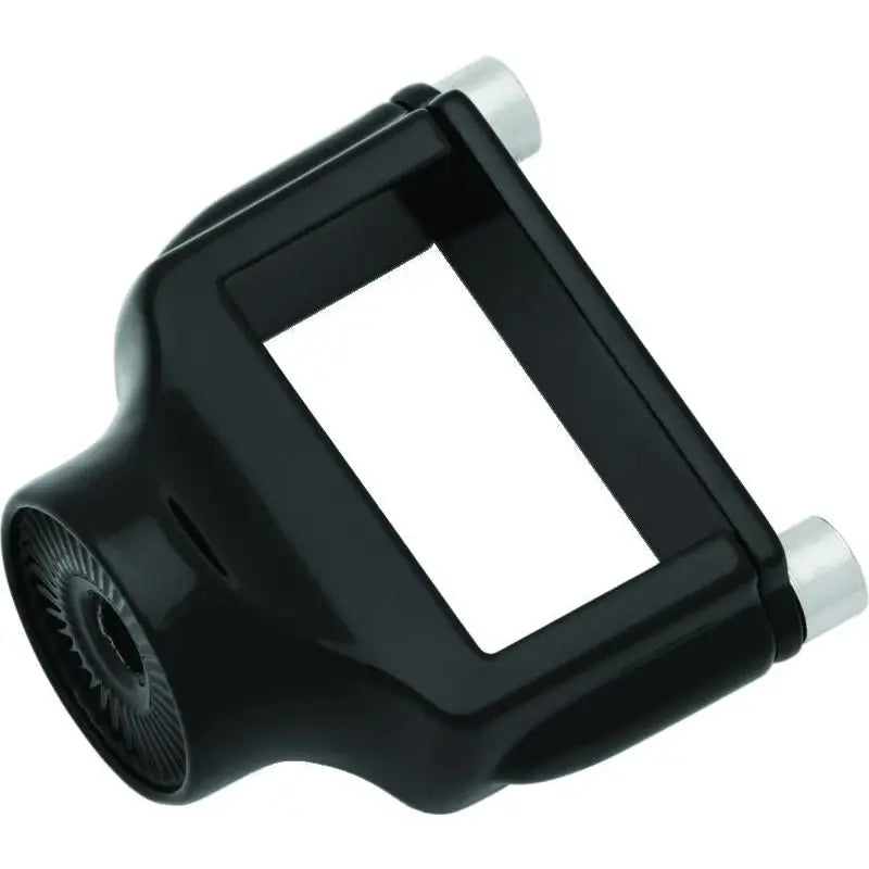 Kuryakyn 3119 Kuryakyn Side Mount License Plate Holder Clamp 86-23 XL Models Gloss Black - 3119