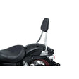 Motorcycle backrest for Dyna with Kuryakyn Sissy Bar For Dyna Chrome 6583